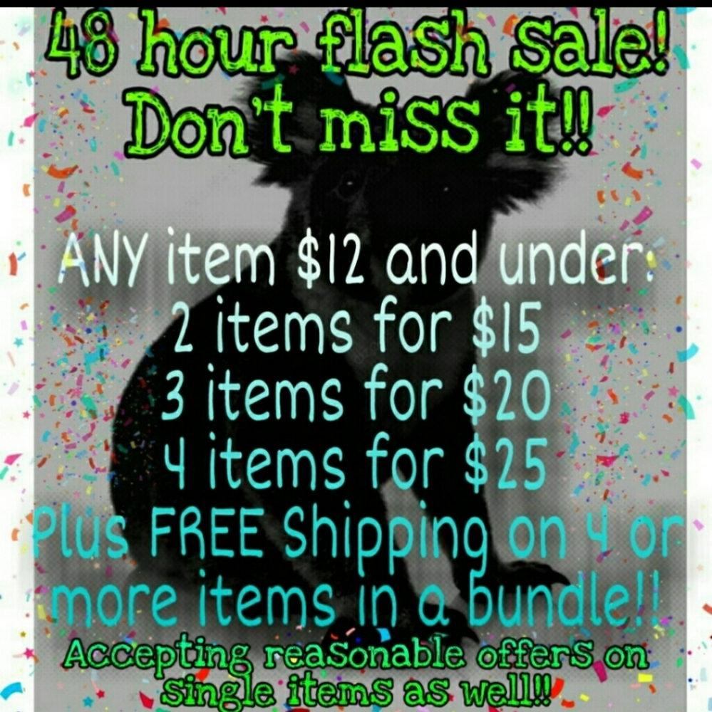 BIG SALE ... EXTENDED... DON'T MISS IT!